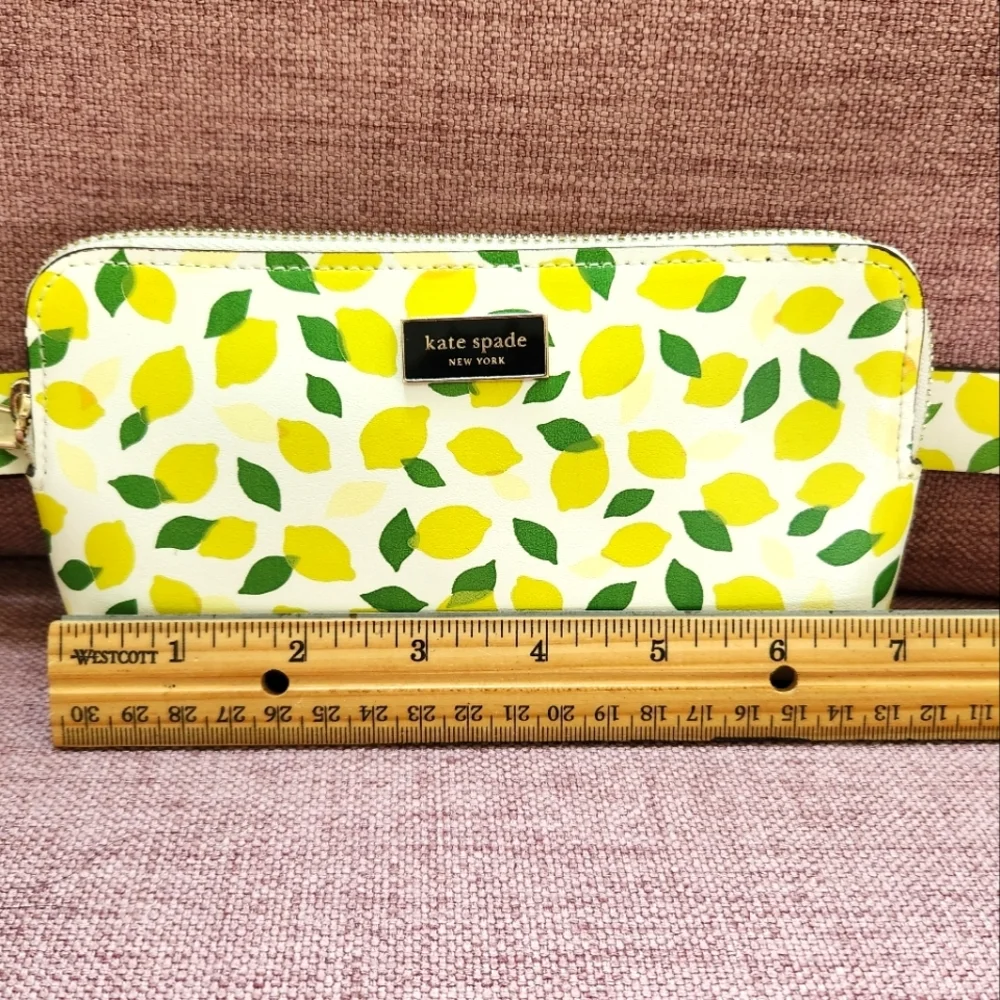 π NWT! - Kate Spade Lemon Drop Crossbody Belt Bag - Picture 9 of 11